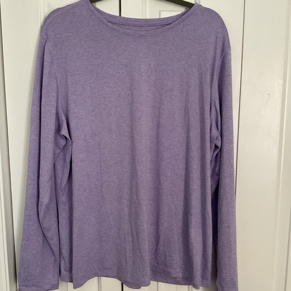Lavender Long Sleeve Tee XXL